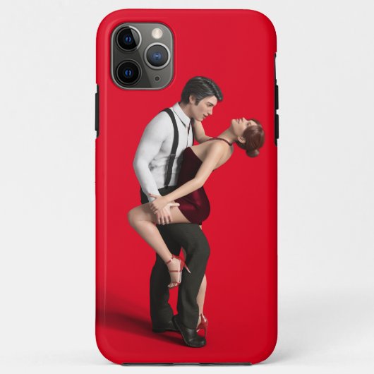 Paar danser iPhone / iPad hoesje (Achterkant)