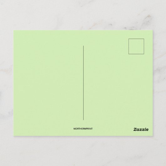 paar danst op St Patricks Day Briefkaart (Achterkant)