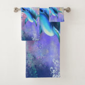Paar Dolfijn Badhanddoek Set Bad Handdoek (Insitu)