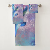 Paar Dolfijn Badhanddoeken Bad Handdoek (Insitu)