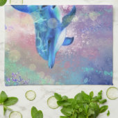 Paar Dolfijn Keukenhanddoek (Gevouwen)