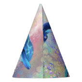 Paar Dolfijn Party Pet Feesthoedjes (Achterkant)