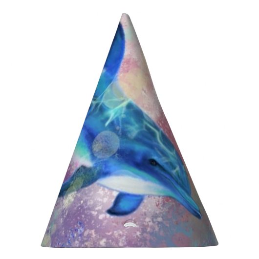 Paar Dolfijn Party Pet Feesthoedjes (Rechts)