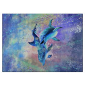 Paar Dolfijn Snijplank (Voorkant)