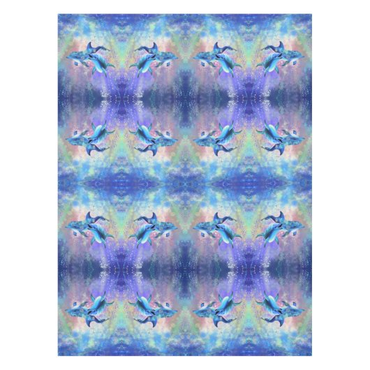 Paar Dolfijnen Tafelkleed (Voorkant)