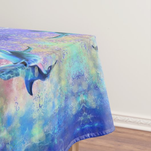 Paar Dolfijnen Tafelkleed (Voorbeeld)