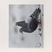 Paar Duiven Legpuzzel (Verticaal)