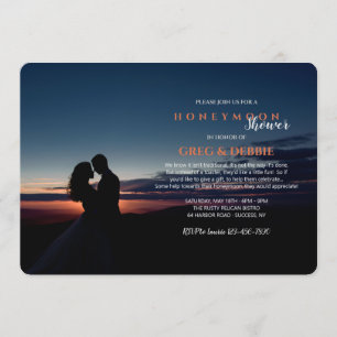 Paar Embraing Honeymoon Vrijgezellenfeest Kaart