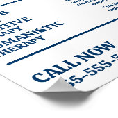 Paar- en kindontwerp, psychotherapeut, therapie poster (Hoek)