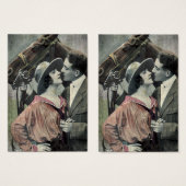 paar en paarden visitekaartje (Voorkant /achterkant)