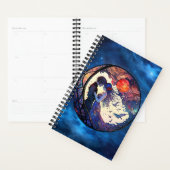 Paar Faux Glas in lood Planner (Display)