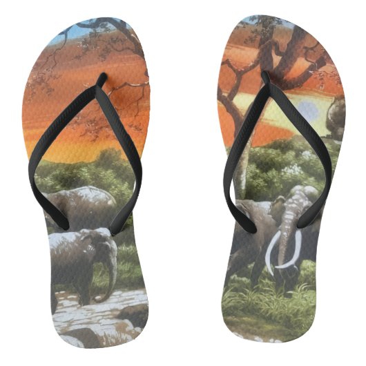 Paar Flip Flops (Voetbed)
