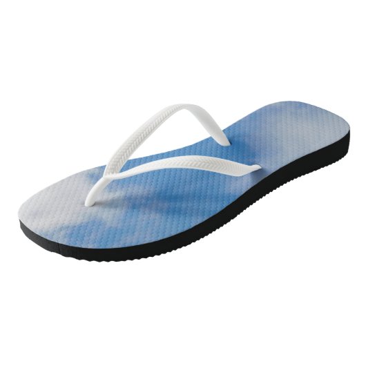 Paar Flip Flops CLOUDS  KUNST EN ONTWERP  (Schuin)