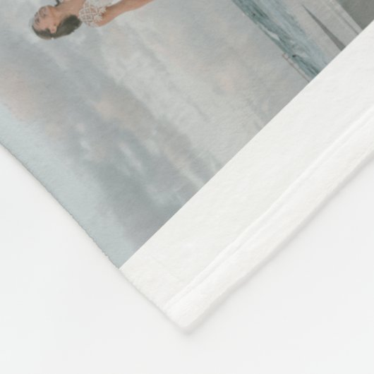 Paar foto collage fleece deken (Hoek)