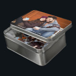 Paar Foto Namen Datum Acryl Puzzel<br><div class="desc">Paar Foto Namen Datum Acryl Jigzaag Puzzle</div>