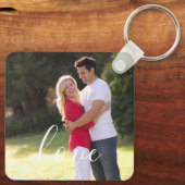 Paar foto sleutelhanger (Achterkant)