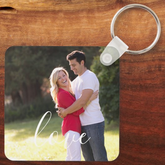 Paar foto sleutelhanger (Achterkant)