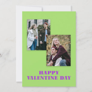 Paar Foto Valentijnsdag Kaart