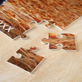 Paar foto's en jaar legpuzzel (Zijkant)