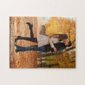 Paar foto's en jaar legpuzzel (Horizontaal)