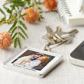 Paar foto's en namen sleutelhanger (Zijkant)