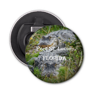 "Paar Gators" Magnetische Flesopener Button Flesopener