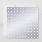 Paar geverfd met paraplu-winterweddenschap kaart (Achterkant)