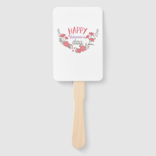 Paar Gift Happy Valentijnsdag Handwaaier