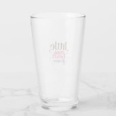 Paar Gift Little Miss Heart Glas (Achterkant)
