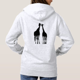 Paar Giraffe Hoodie