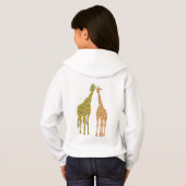 Paar Giraffe Hoodie (Achterkant volledig)