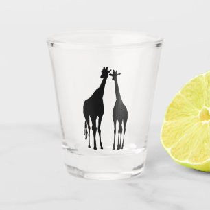 Paar Giraffe Shot Glass Glas