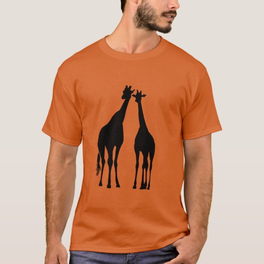 Paar Giraffe T-shirt (Voorkant)