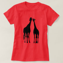 Paar Giraffe T-shirt
