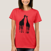 Paar Giraffe T-shirt (Voorkant)