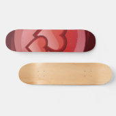 Paar Harten Skateboard (Horizontaal)