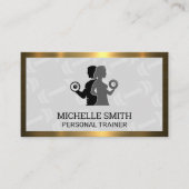 Paar-hefinstallatie | Dumbbell Pattern Visitekaartje (Voorkant)