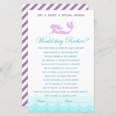 Paar, hetzelfde geslacht, zeemeermin-Vrijgezellenf (Voorkant / Achterkant)