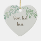 Paar Holiday Zee Turtle Coastal Beach Ornament (Achterkant)