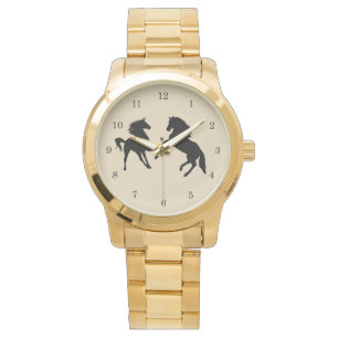 Paar Horse Watch Horloge