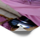 Paar in carnaval kostuum, Venetië Poster (Hoek)