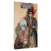 Paar in Carnival Costume, Venetië Klembord (Rechts)