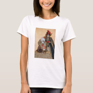 Paar in Carnival Costume, Venetië T-shirt