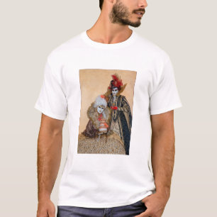 Paar in Carnival Costume, Venetië T-shirt