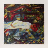 Paar in de Bossen van August Macke,  kunst Legpuzzel (Horizontaal)