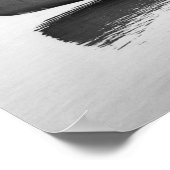 Paar in een kano poster (Hoek)