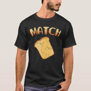 Paar in gelijke verhoudingen - Avocado - Toast - 2 T-shirt