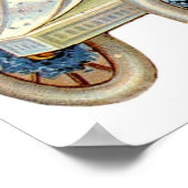  paar in het Poster van de Bloem van de Klok (Hoek)