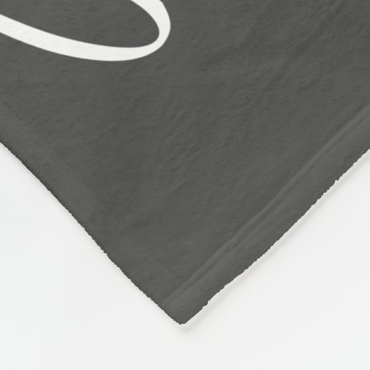 Paar in liefde gepersonaliseerd fleece deken (Hoek)