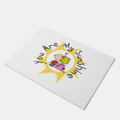 Paar in liefde Je bent mijn zonnige deurmat (Schuin)